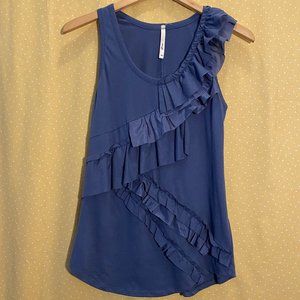 Oonagh by Nanette Lepore top, blue, XS